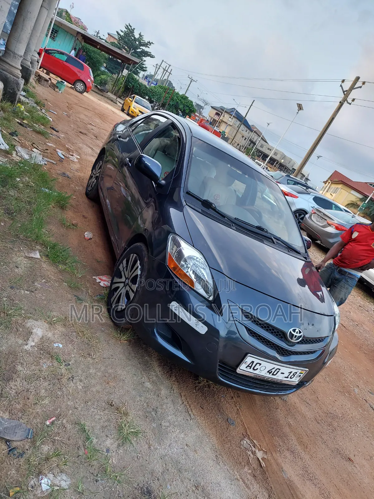 Toyota Yaris 2010 Gray