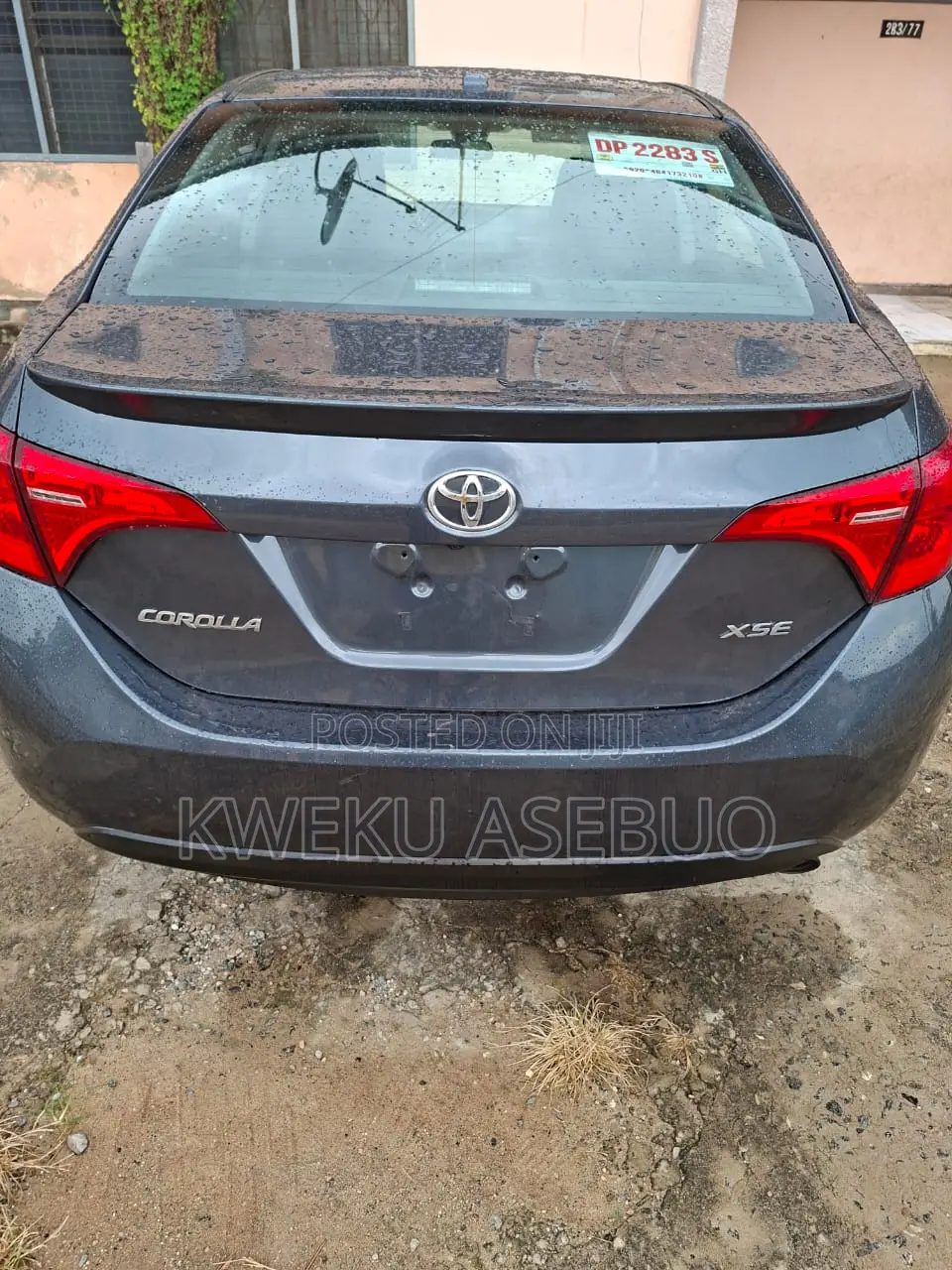 Toyota Corolla XSE (1.8L 4cyl 2A) 2018 Gray