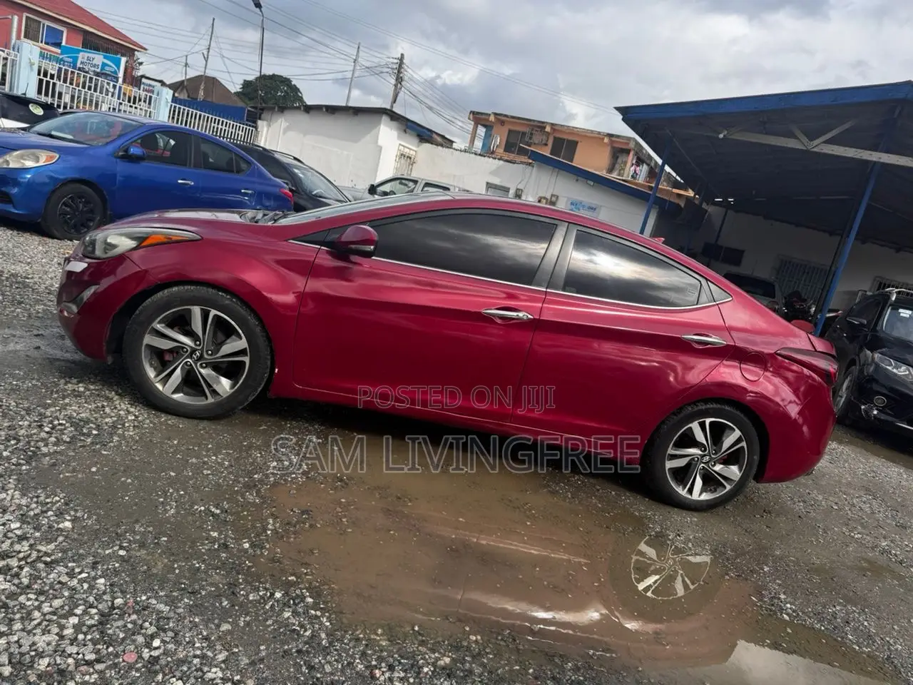 Hyundai Elantra SE Sedan FWD (1.8L 4cyl 6M) 2016 Red