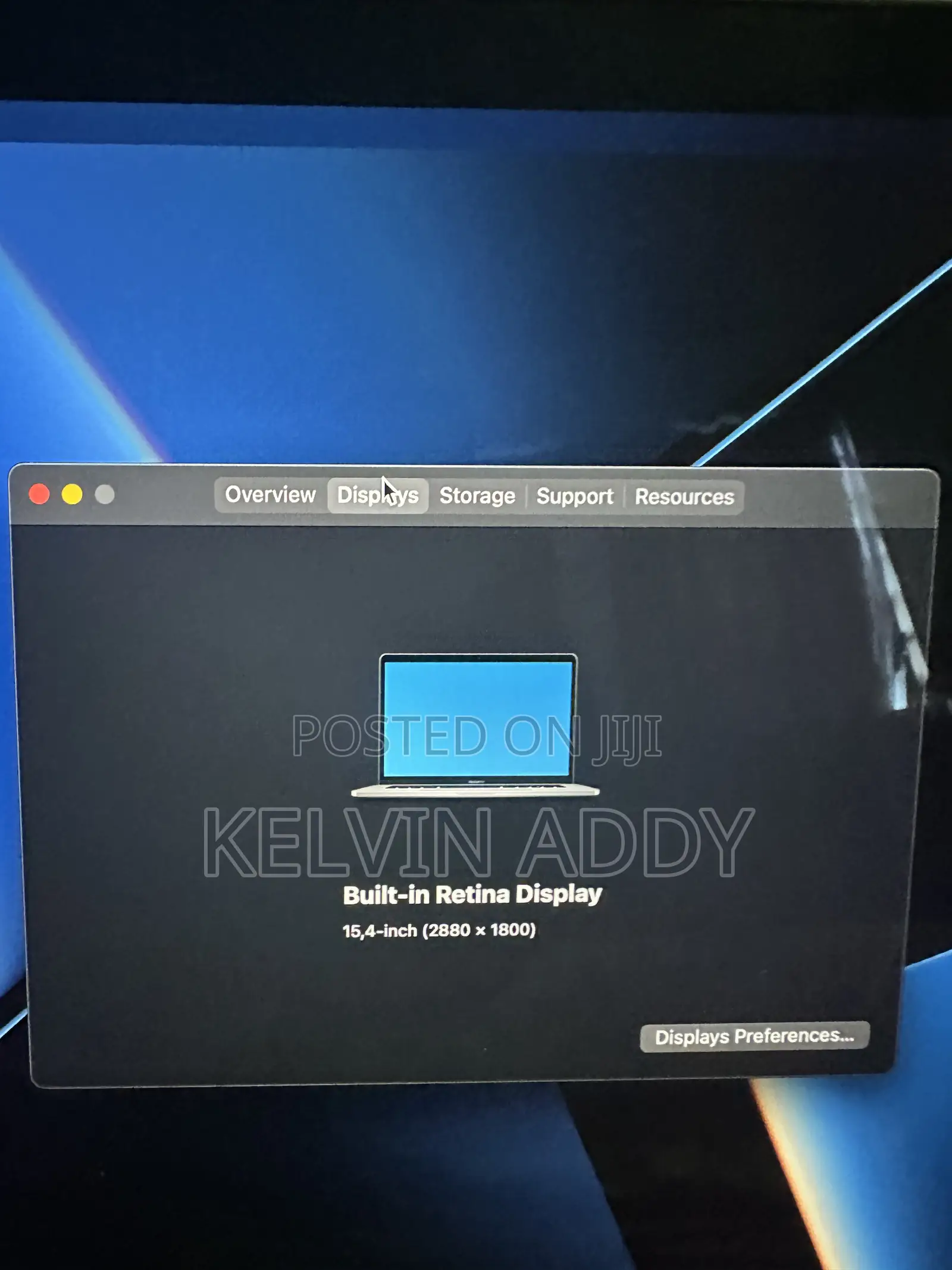 Laptop Apple MacBook Pro 16GB Intel Core i7 SSD 500GB