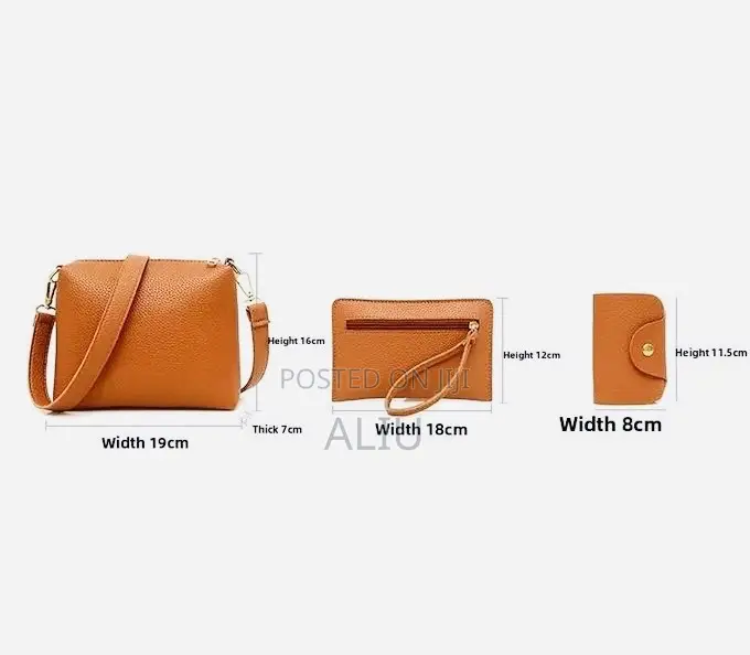 Elegant 4-Piece Women’S Handbag Set