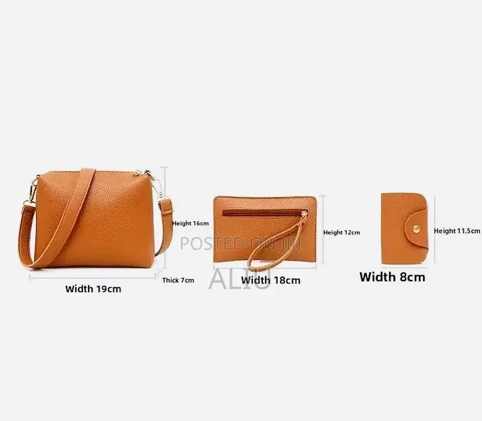 Elegant 4-Piece Women’S Handbag Set
