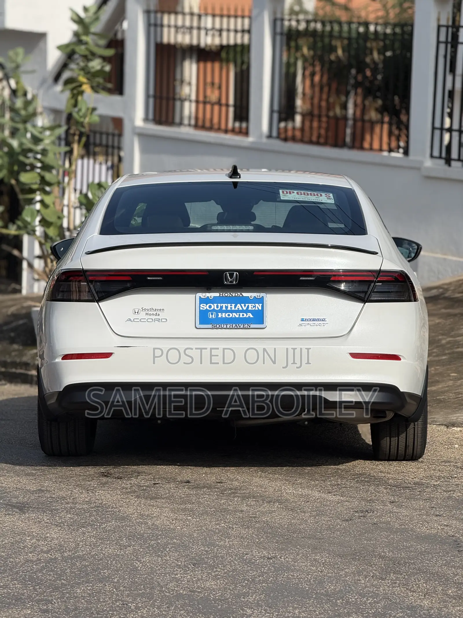 New Honda Accord 2025 White