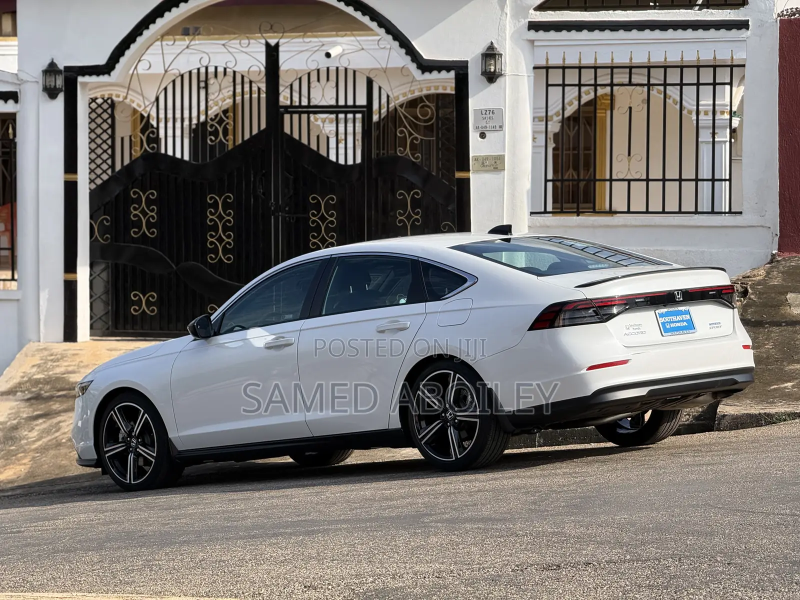 New Honda Accord 2025 White