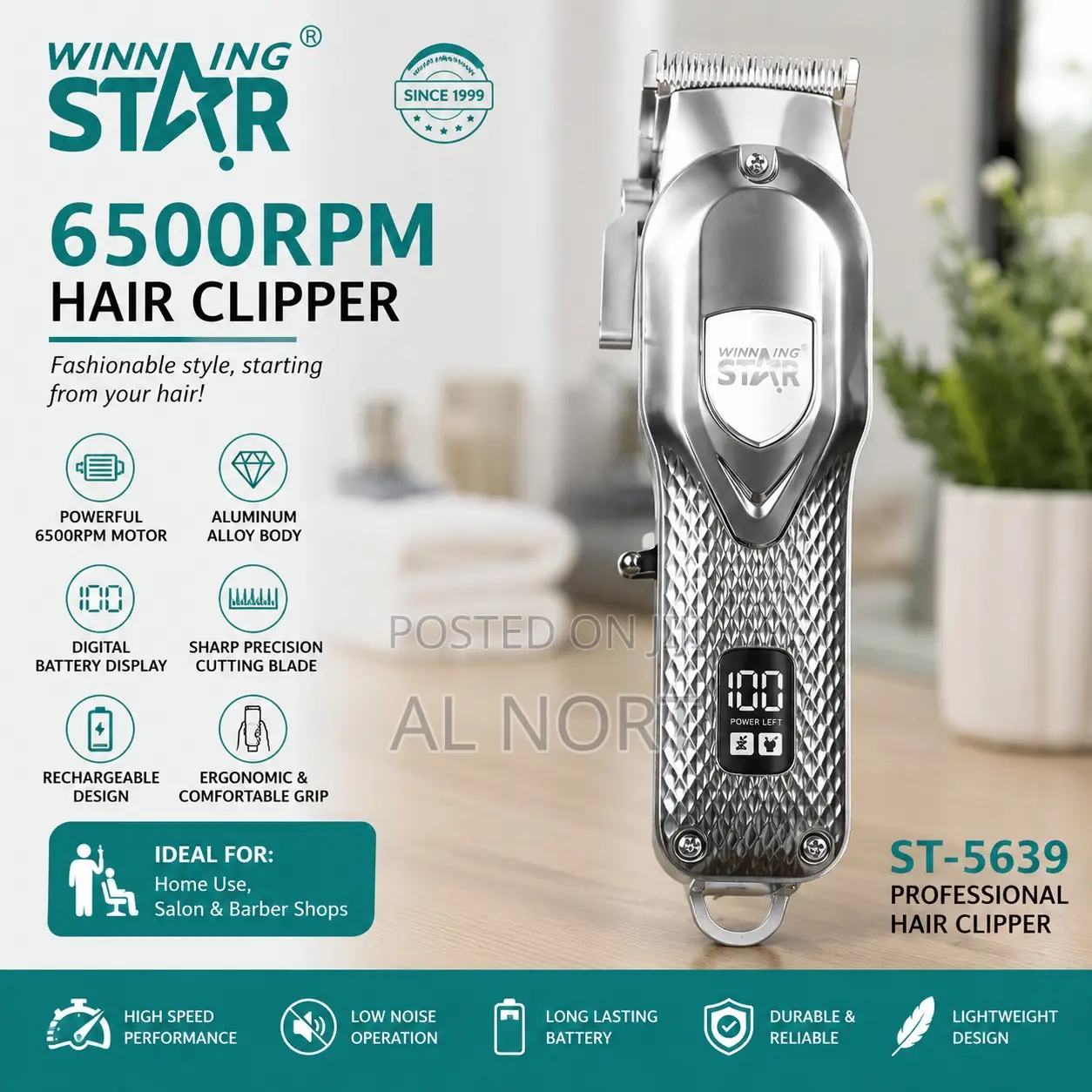 Winning Star St-5639 Professional Hair Clipper