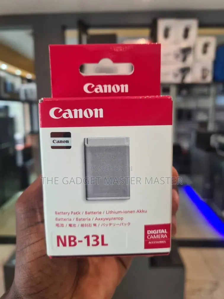 Canon Nb-13l Lithium-Ion 3.6v 1250mah Battery Pack