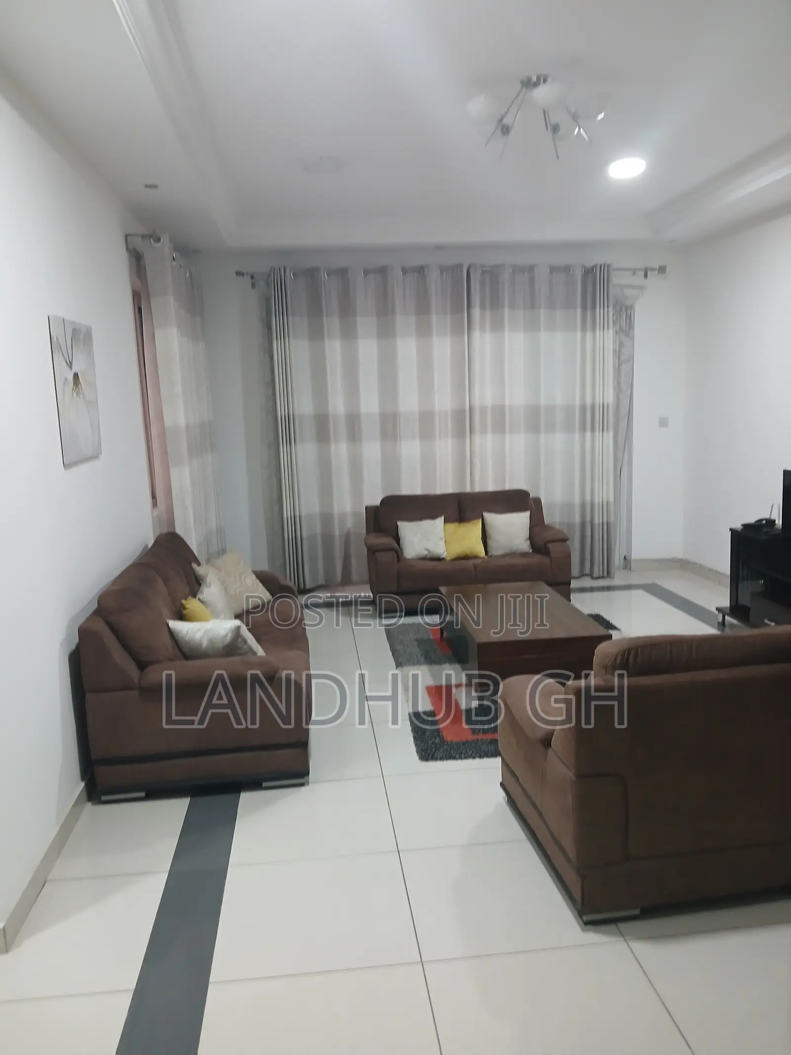 Furnished 3bdrm Apartment in Acquinas for rent