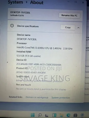 Laptop Dell Latitude 12 E5270 12GB Intel Core i5 HDD+SSD 320GB
