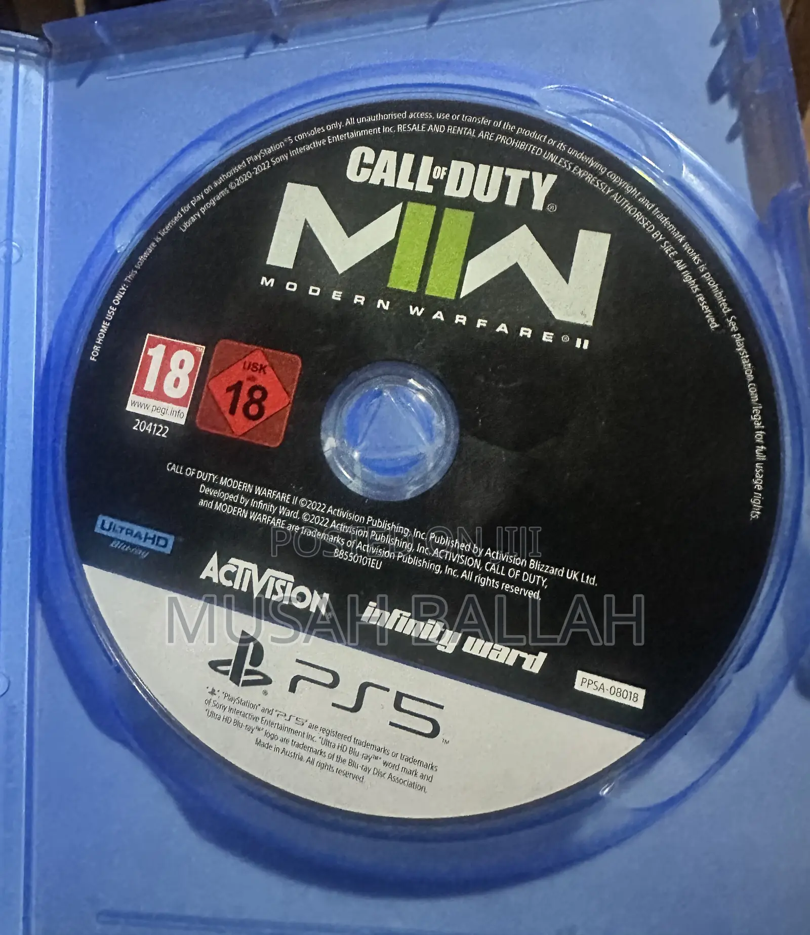 Call of Duty Modern Warfare 2- Ps5