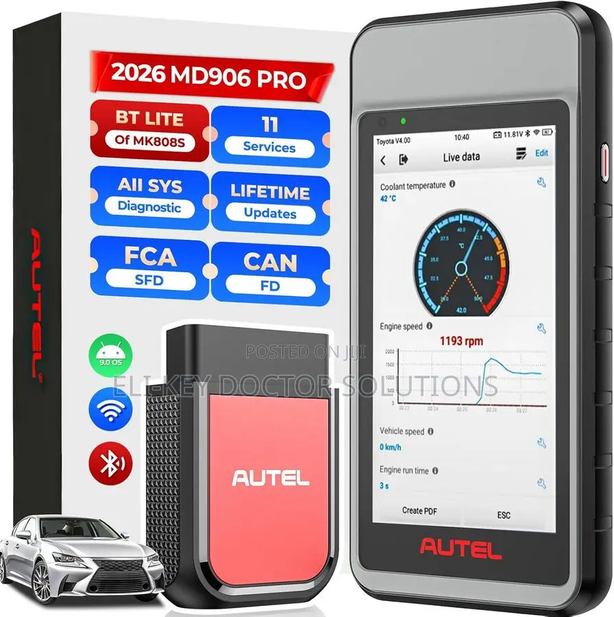 No Subscription Autel Maxidiag Md909 Pro Professional Scan Tool