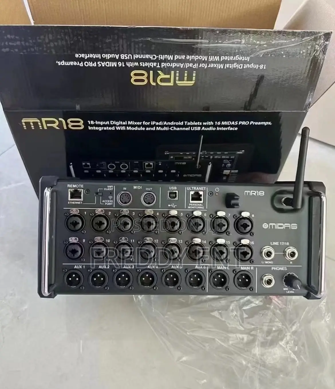 Xr18 Stage Box