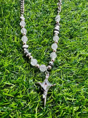 Ice Mirror Punk Cuban Collarbone 304 Stainless Steel Necklace