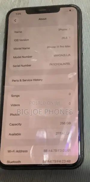 Apple iPhone 11 Pro Max 256 GB Bronze