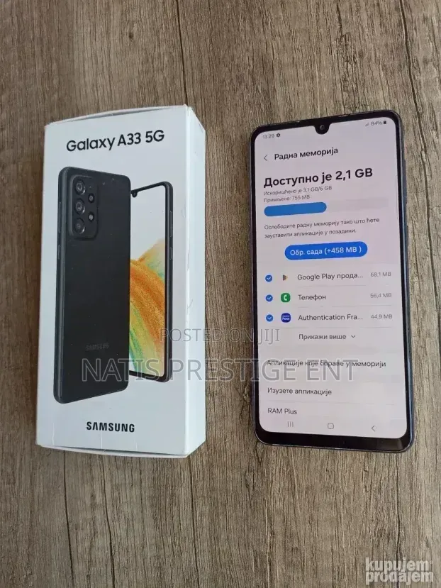 New Samsung Galaxy A33 5G 128 GB Black