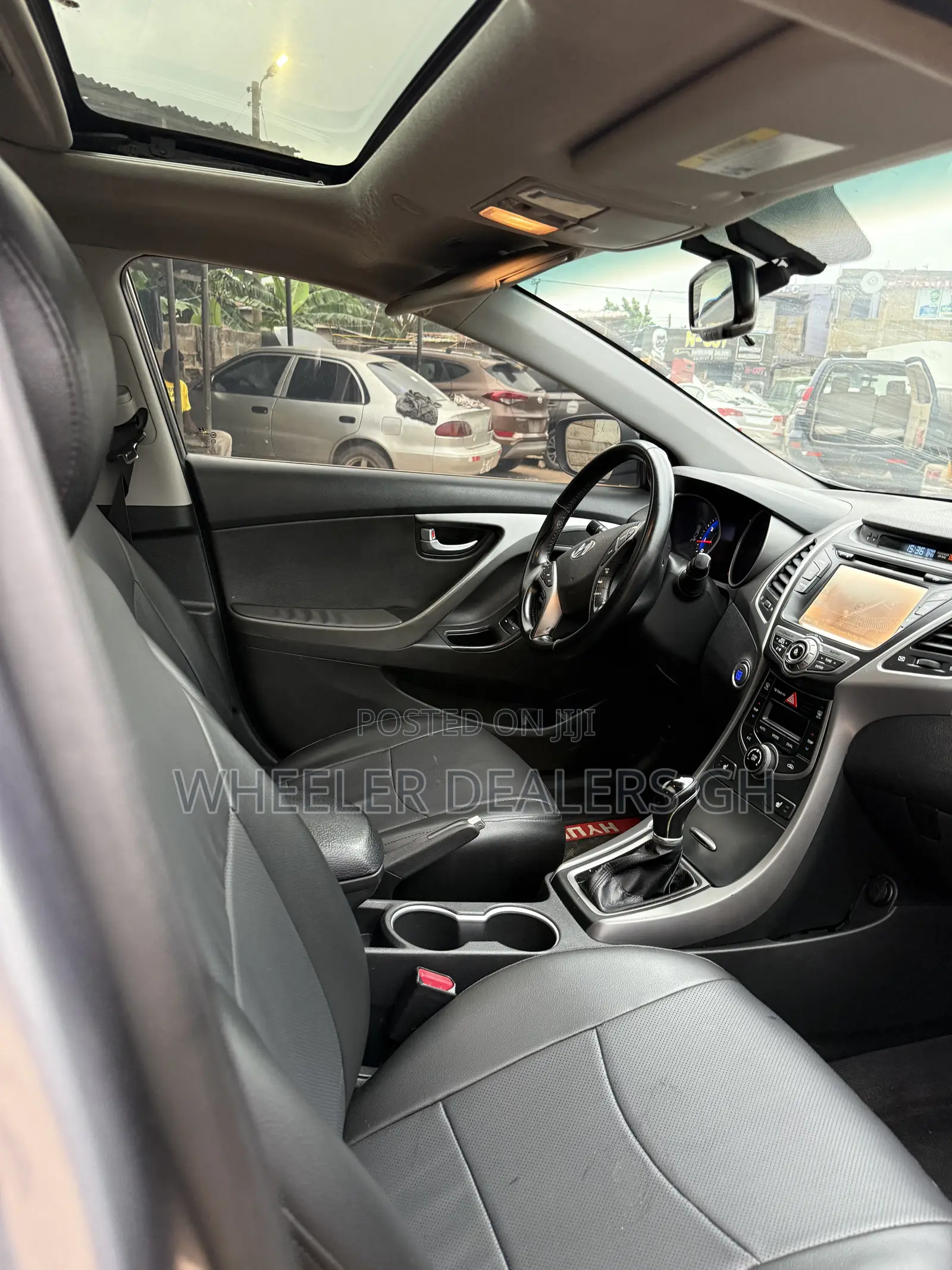 Hyundai Elantra Limited 4dr Sedan (1.8L 4cyl 6A) 2014 Gray
