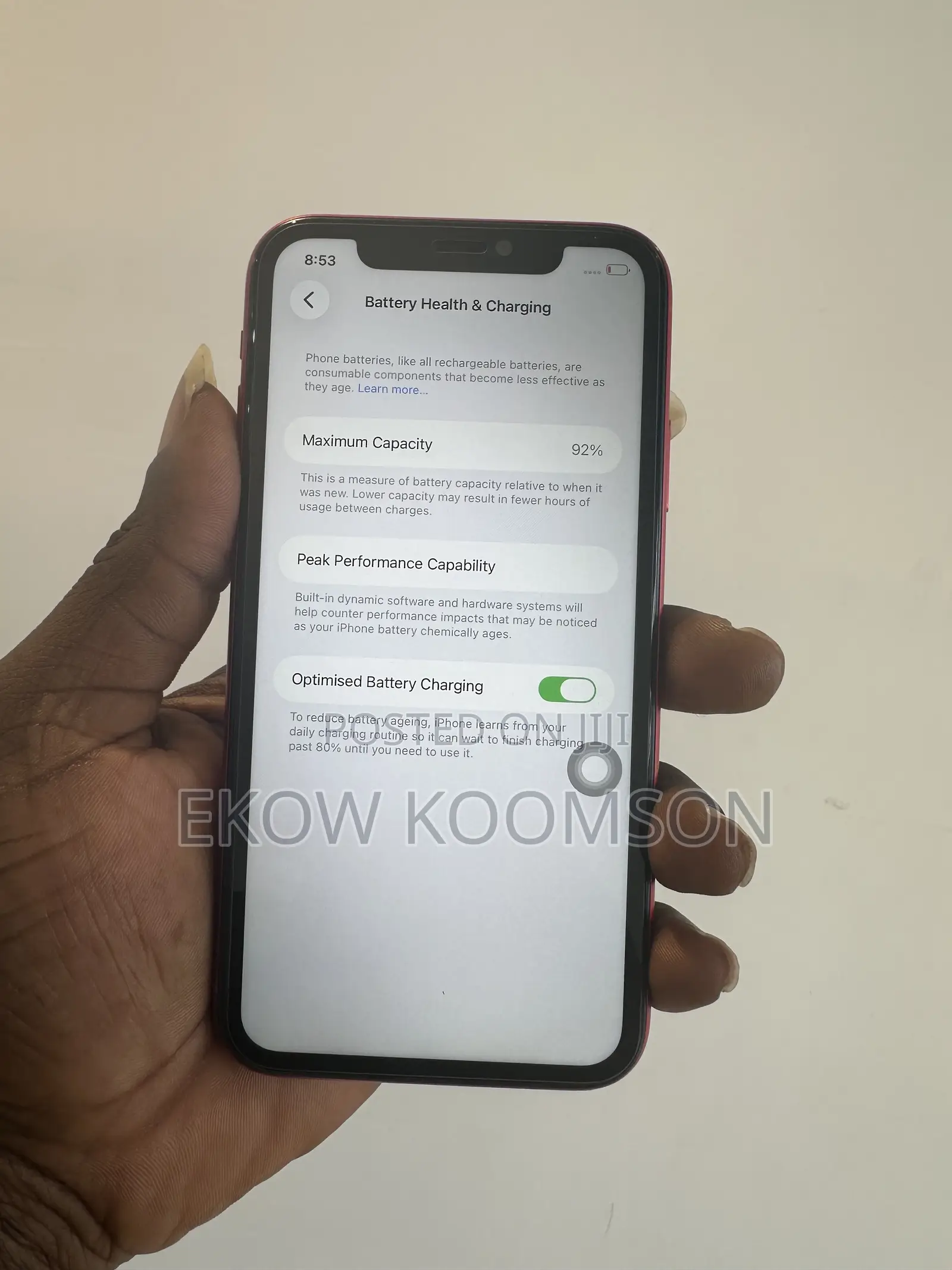 Apple iPhone 11 64 GB Red