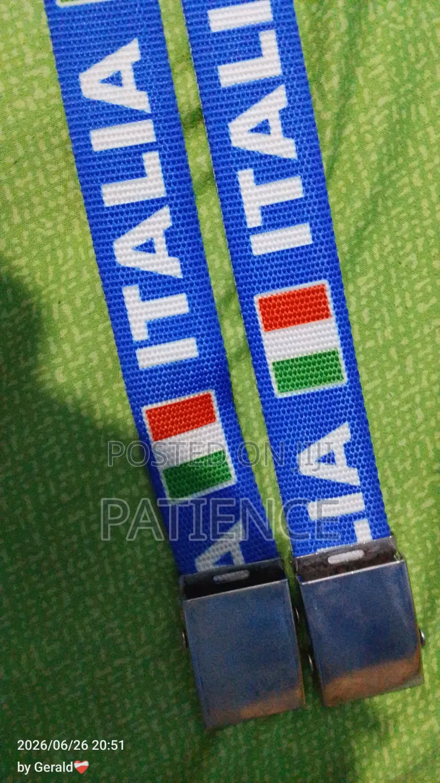 Italian Country Belt for Both Men and Women