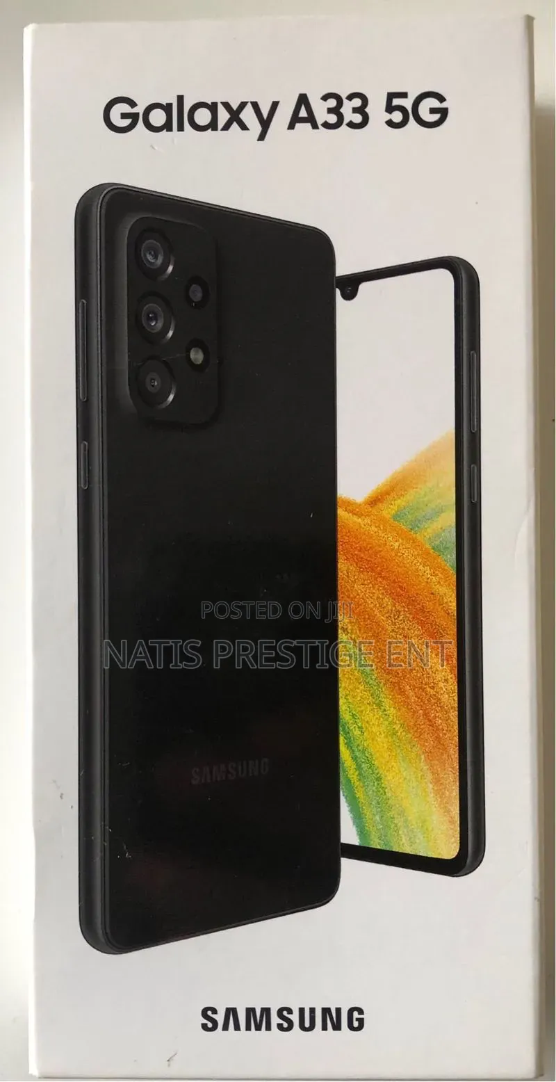 New Samsung Galaxy A33 5G 128 GB Black