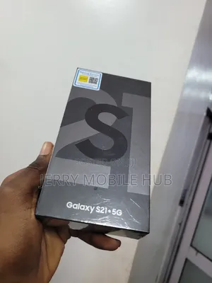 New Samsung Galaxy S21+ 5G 128 GB Black