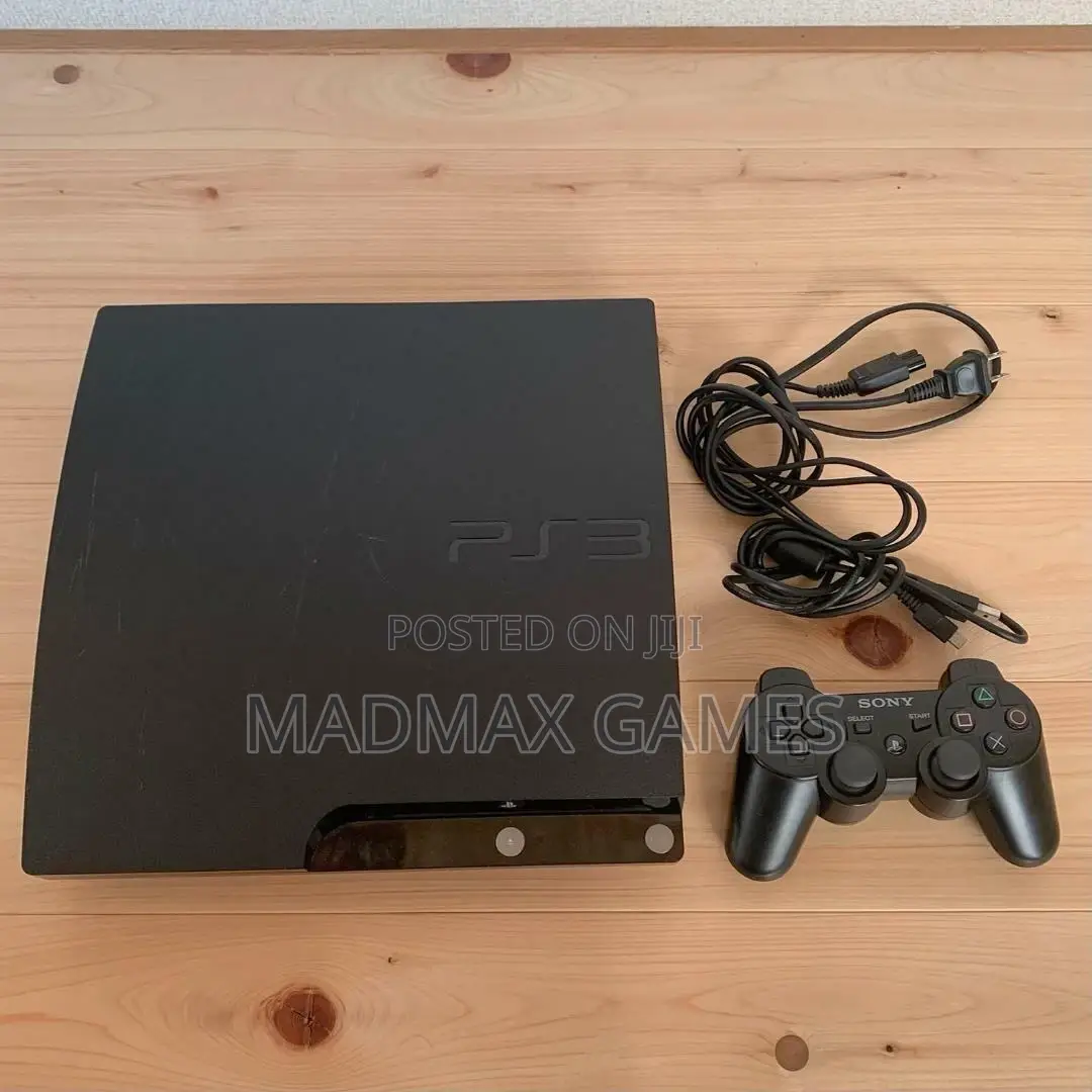 Ps3 With Games and Two Controllers