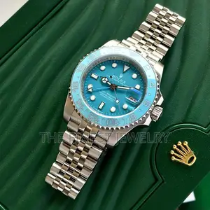 Rolex GMT-Master Ii With a Custom Tiffany Blue Dial and Bezel