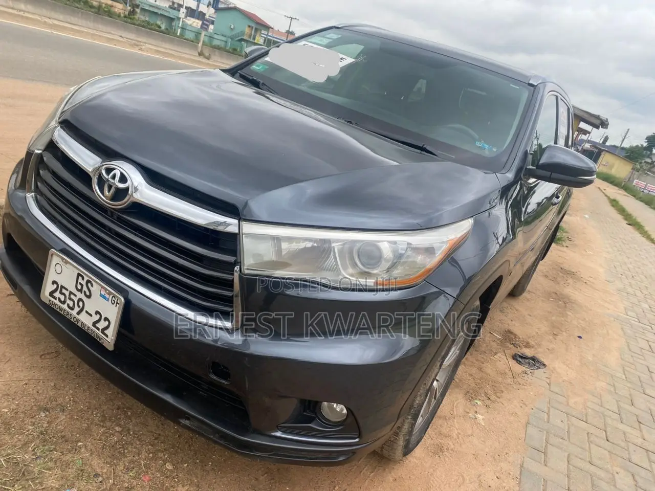 Toyota Highlander Limited Platinum 4dr SUV (3.5L 6cyl 6A) 2015 Gray