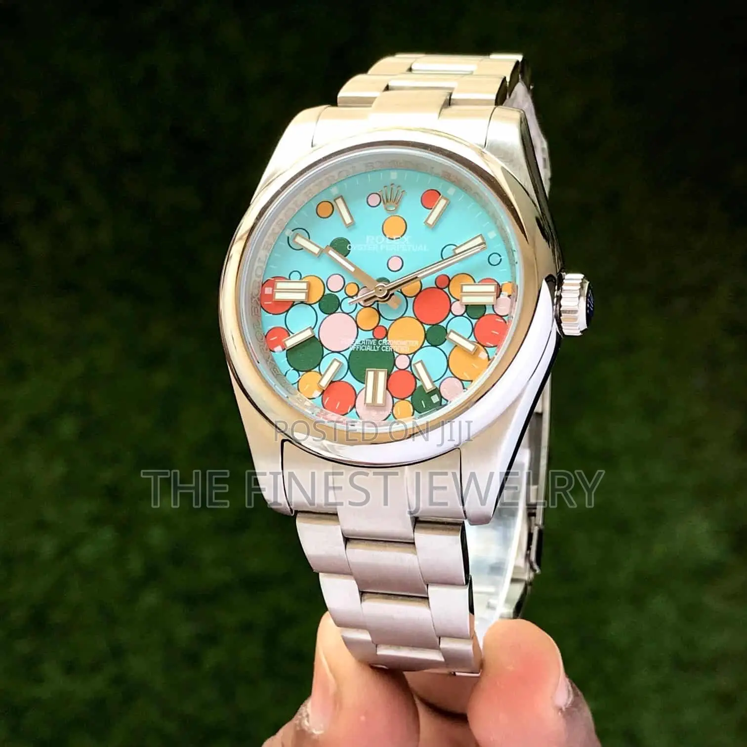 Rolex Oyster Perpetual 41 With a Turquoise "Celebration"