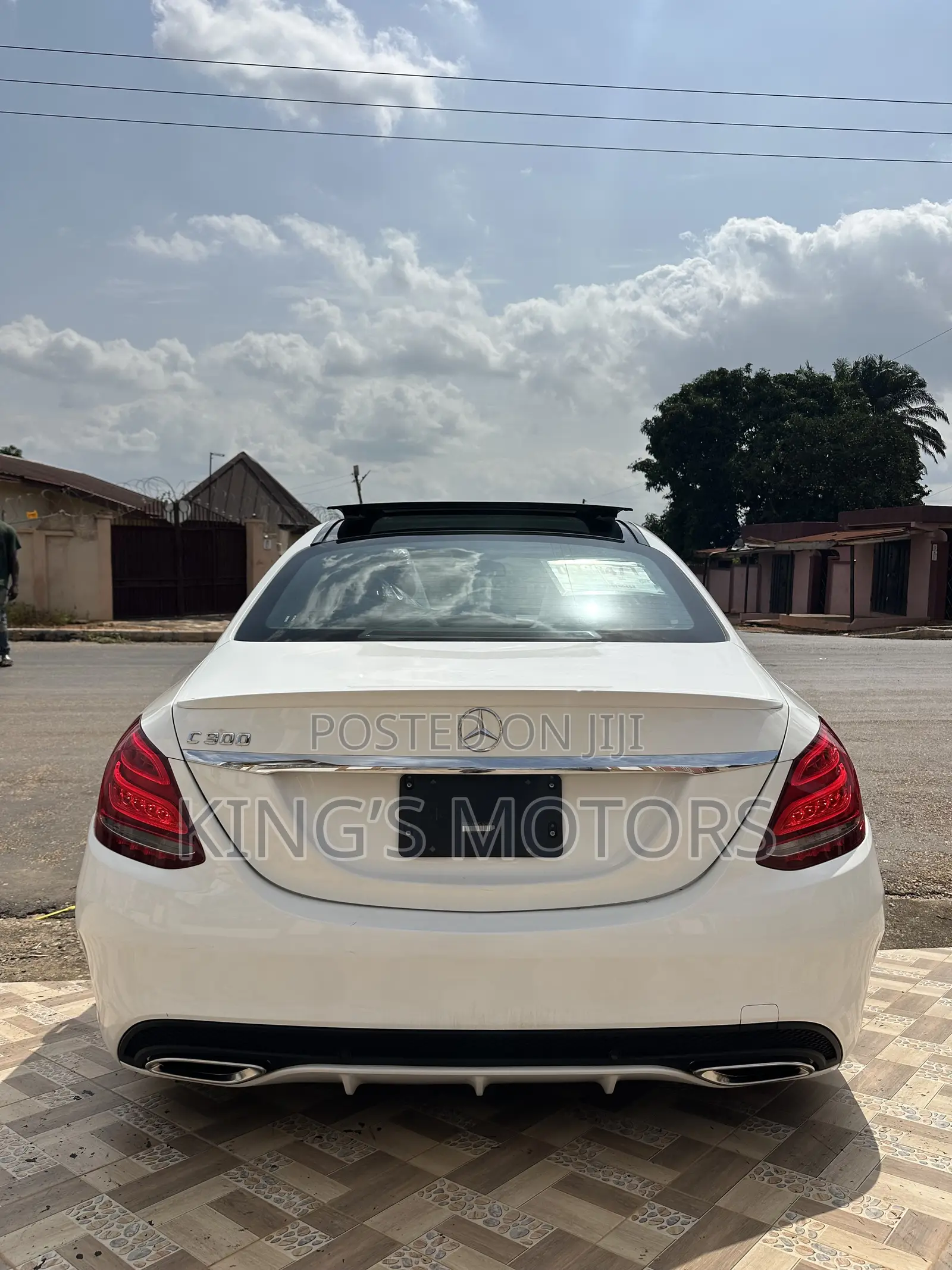 Mercedes-Benz C300 Base 4Matic Sedan AWD (2.0L 4cyl 7A) 2016 White