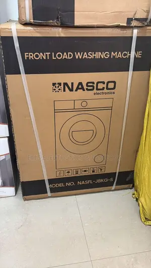 Nasco 8kg Full Automatic Front Load Washing Machine