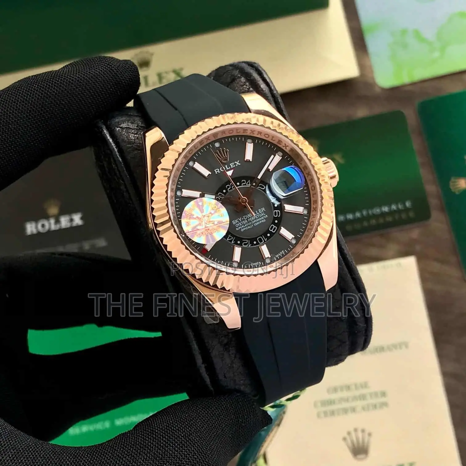 Rolex Sky-Dweller Features a Prominent Everose Gold