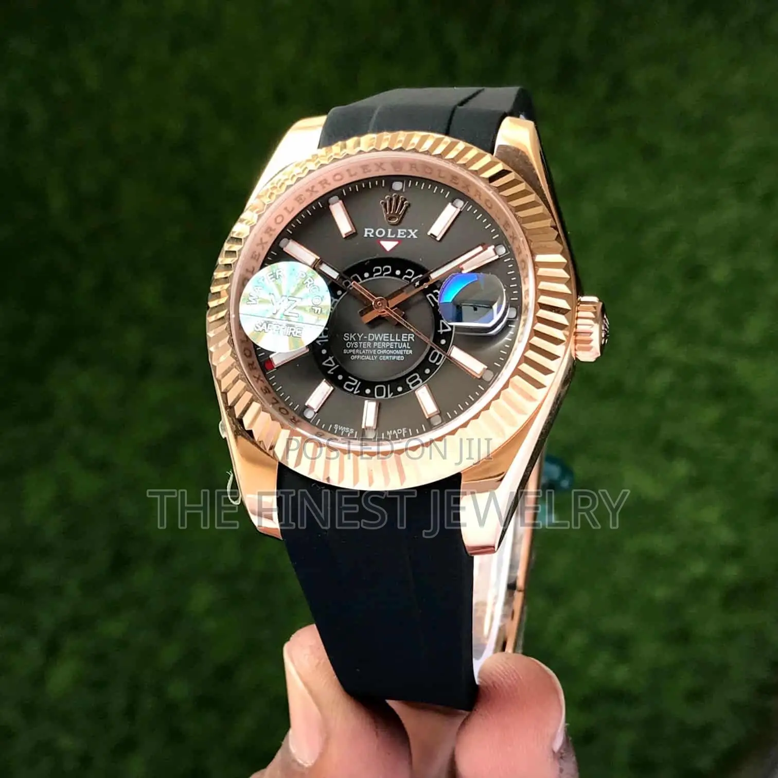 Rolex Sky-Dweller Features a Prominent Everose Gold