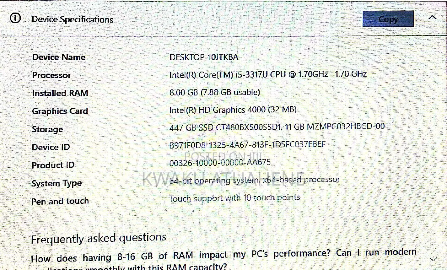 Laptop Sony 8GB Intel Core i5 SSD 500GB