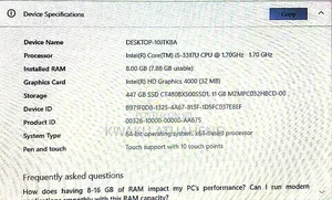 Laptop Sony 8GB Intel Core i5 SSD 500GB