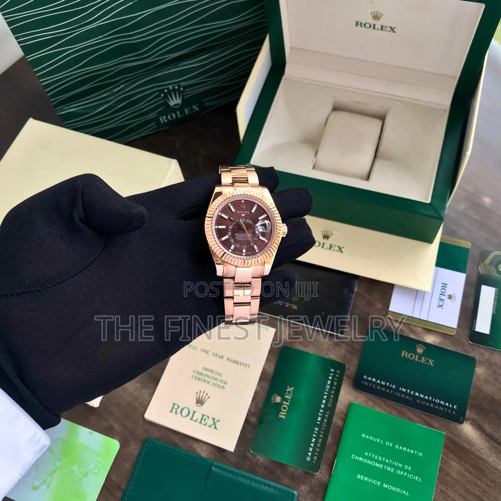 Rolex Sky-Dweller Watch Featuring a 42mm