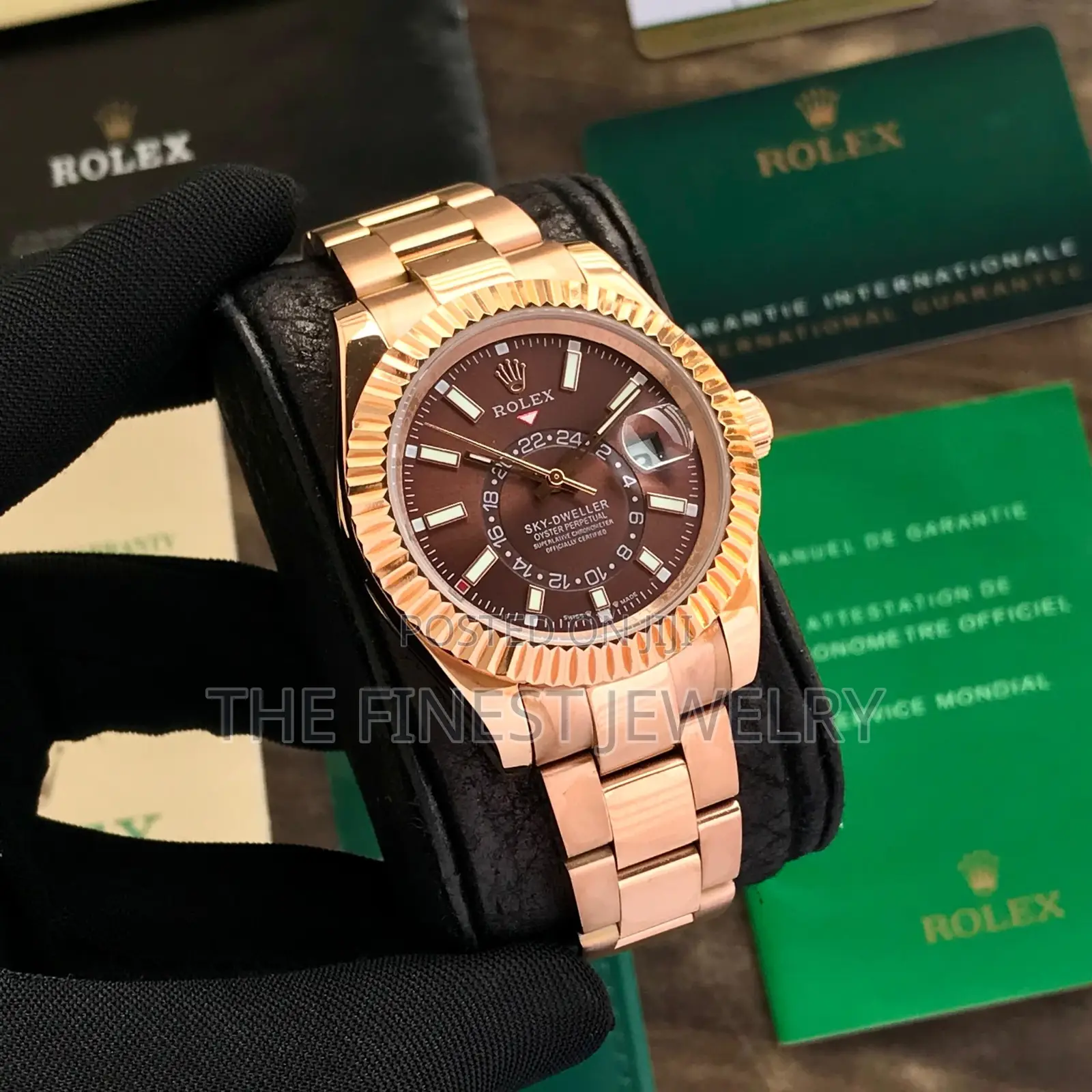 Rolex Sky-Dweller Watch Featuring a 42mm