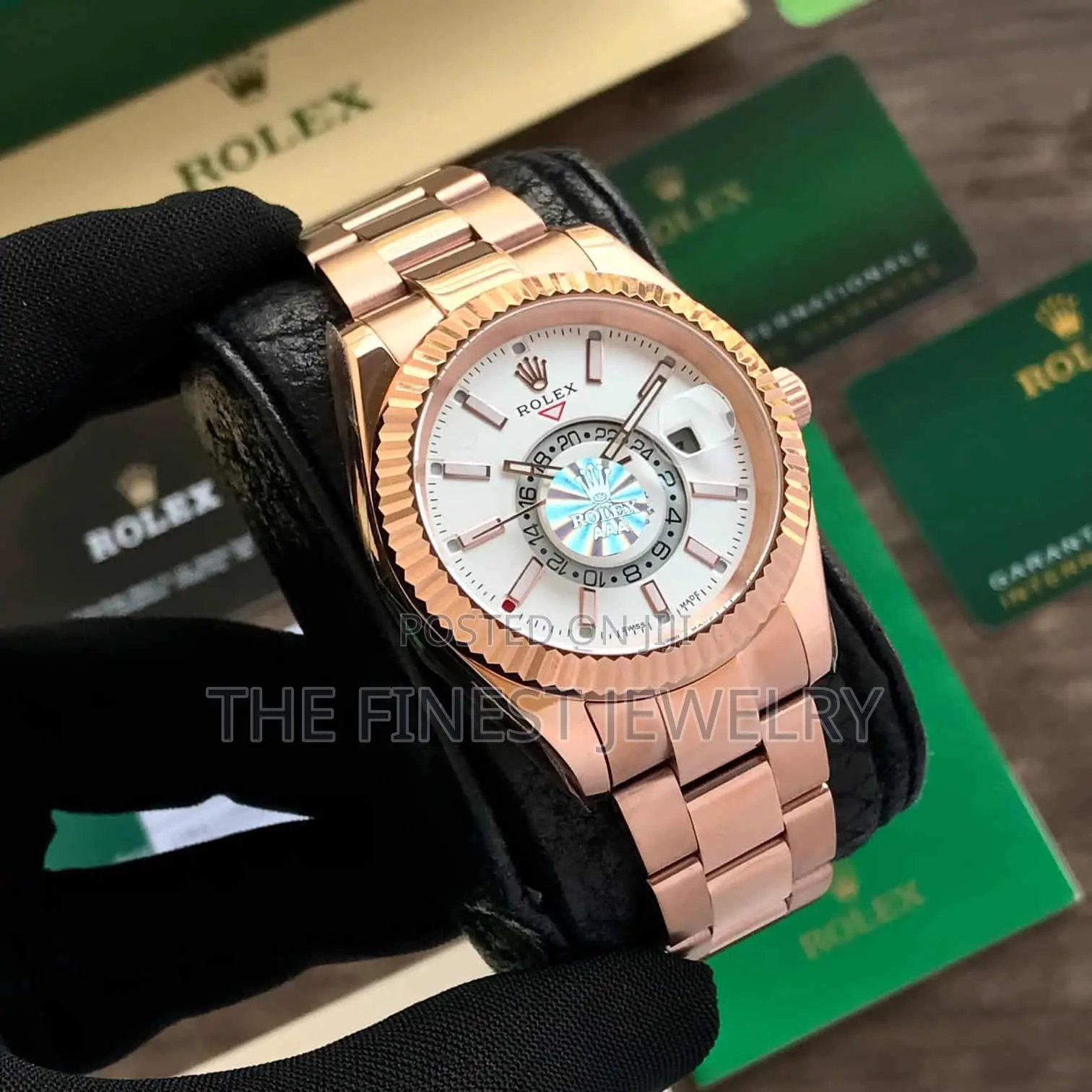 Rolex Sky-Dweller Features a White Dial