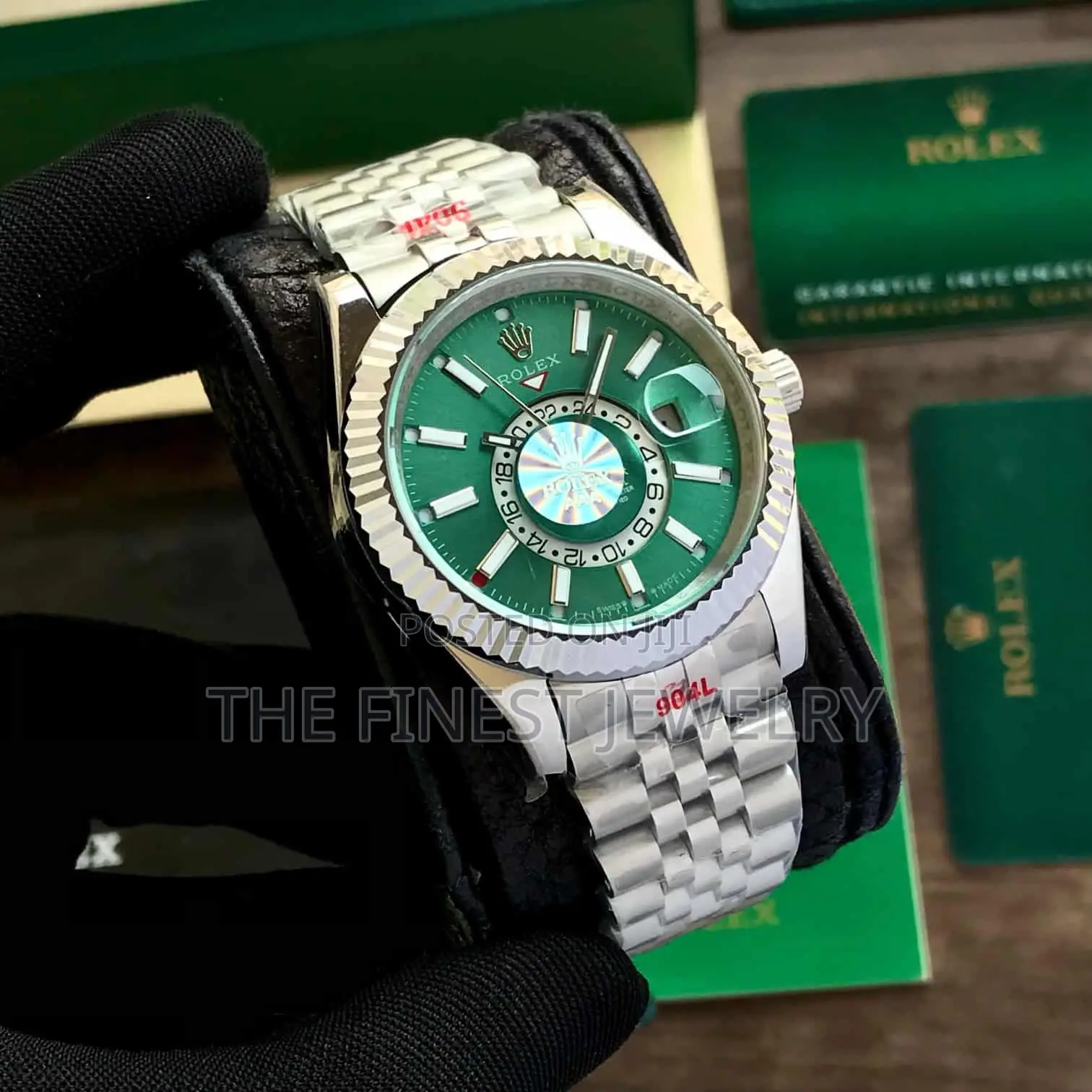 Rolex Sky-Dweller Features a Vibrant Green Dial