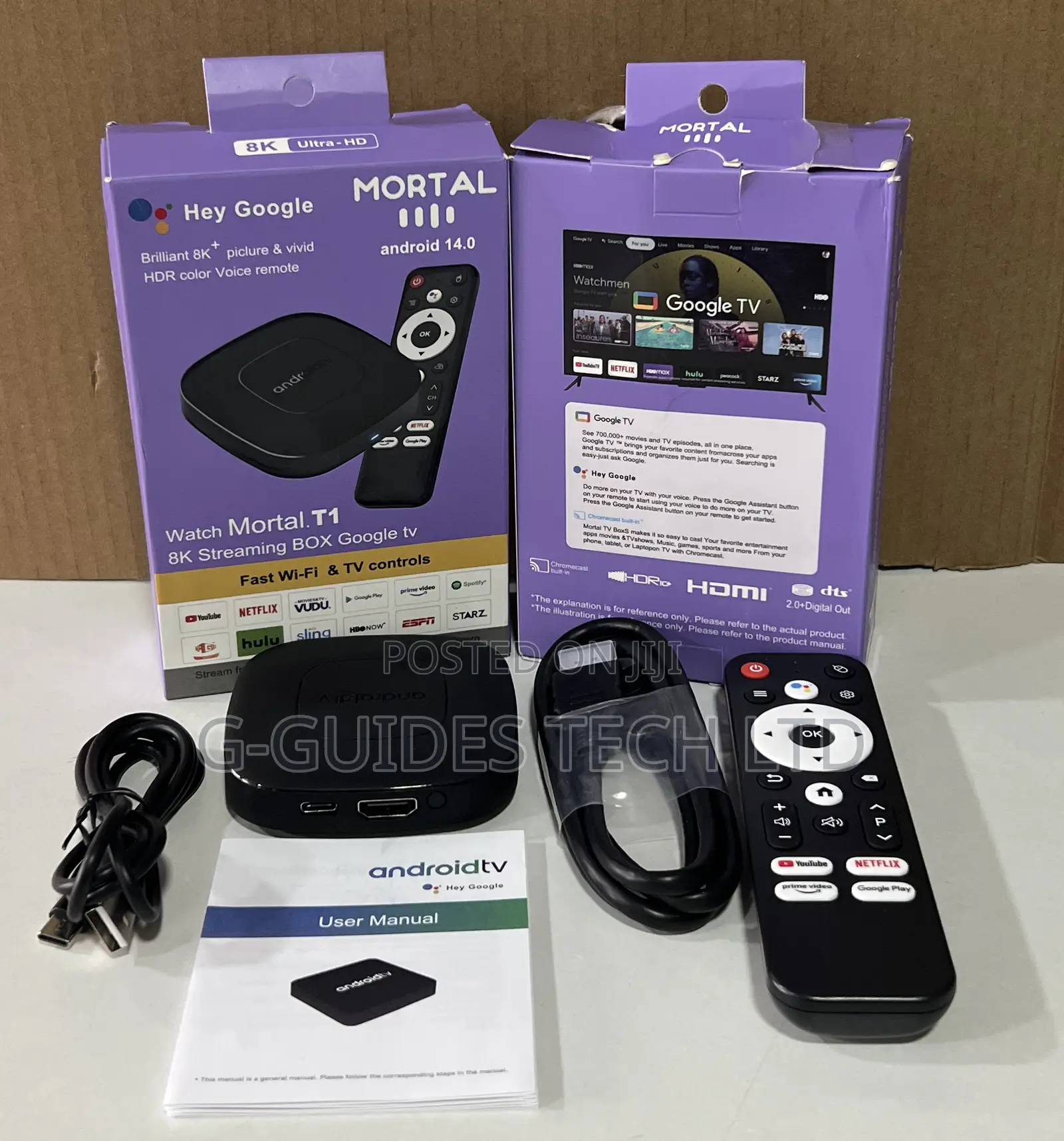 Mortal T1 Android Tv Box Streaming