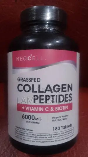 Neocell Grassfed Collagen Peptides Vitamin C Biotin 6000mg