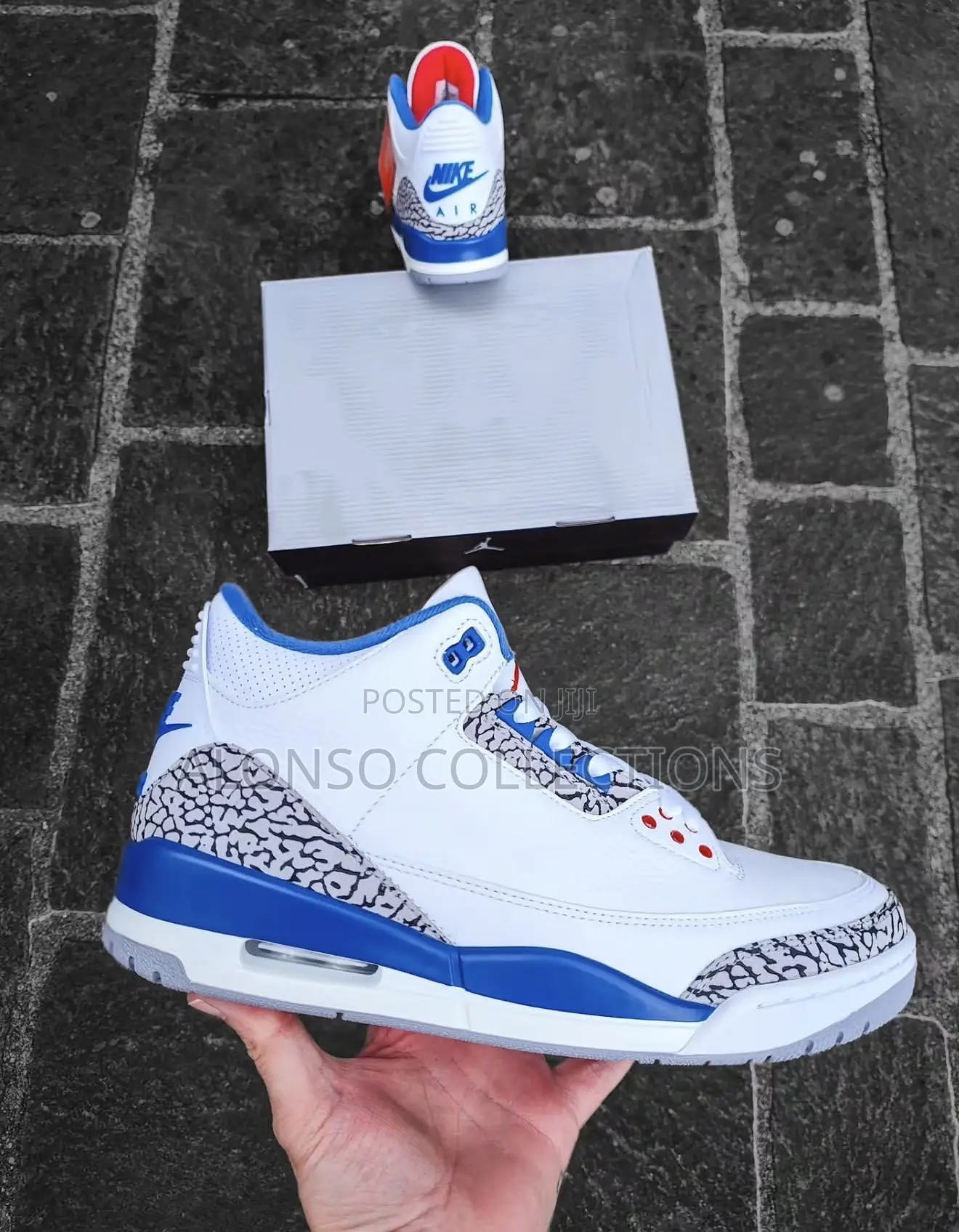 Jordan 3 True Blue