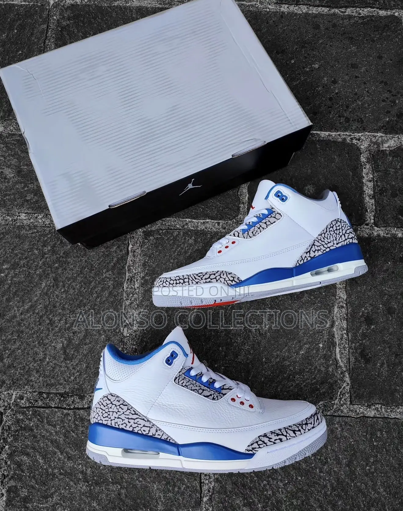 Jordan 3 True Blue