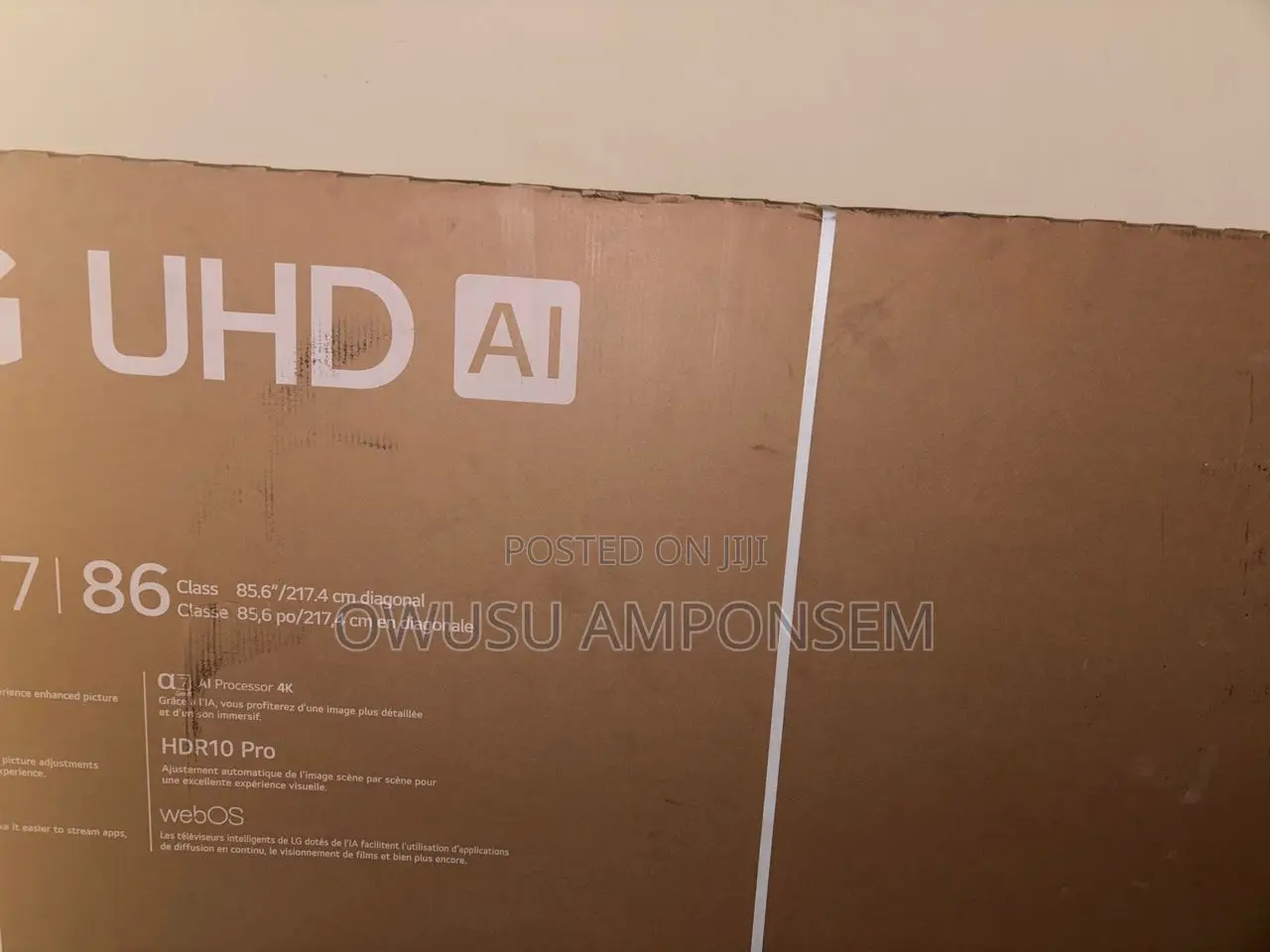86 Inch Class Lg Uhd Ai Ua77 Smart Tv 2025