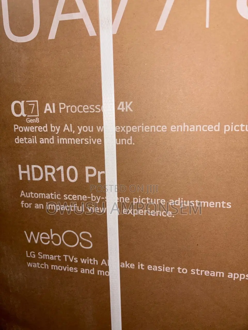 86 Inch Class Lg Uhd Ai Ua77 Smart Tv 2025