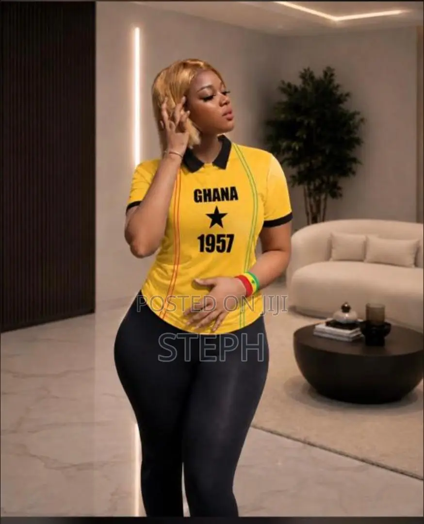 Keep Smiling Ghana Jerseys