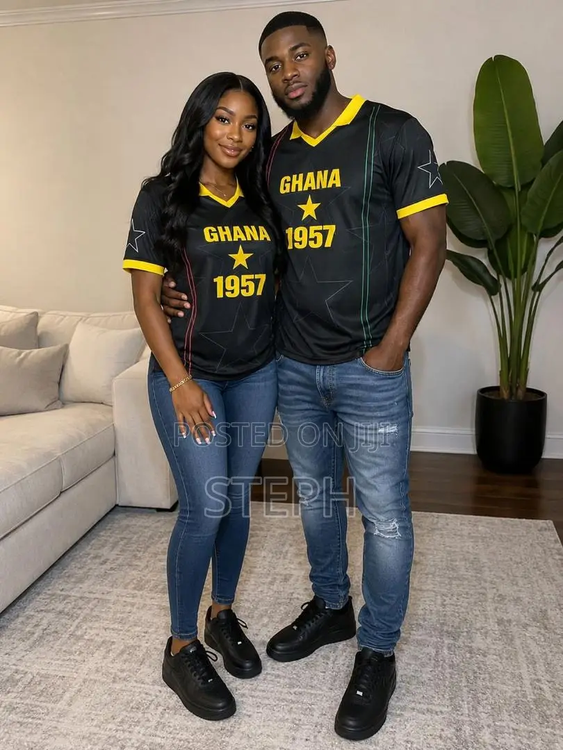 Keep Smiling Ghana Jerseys