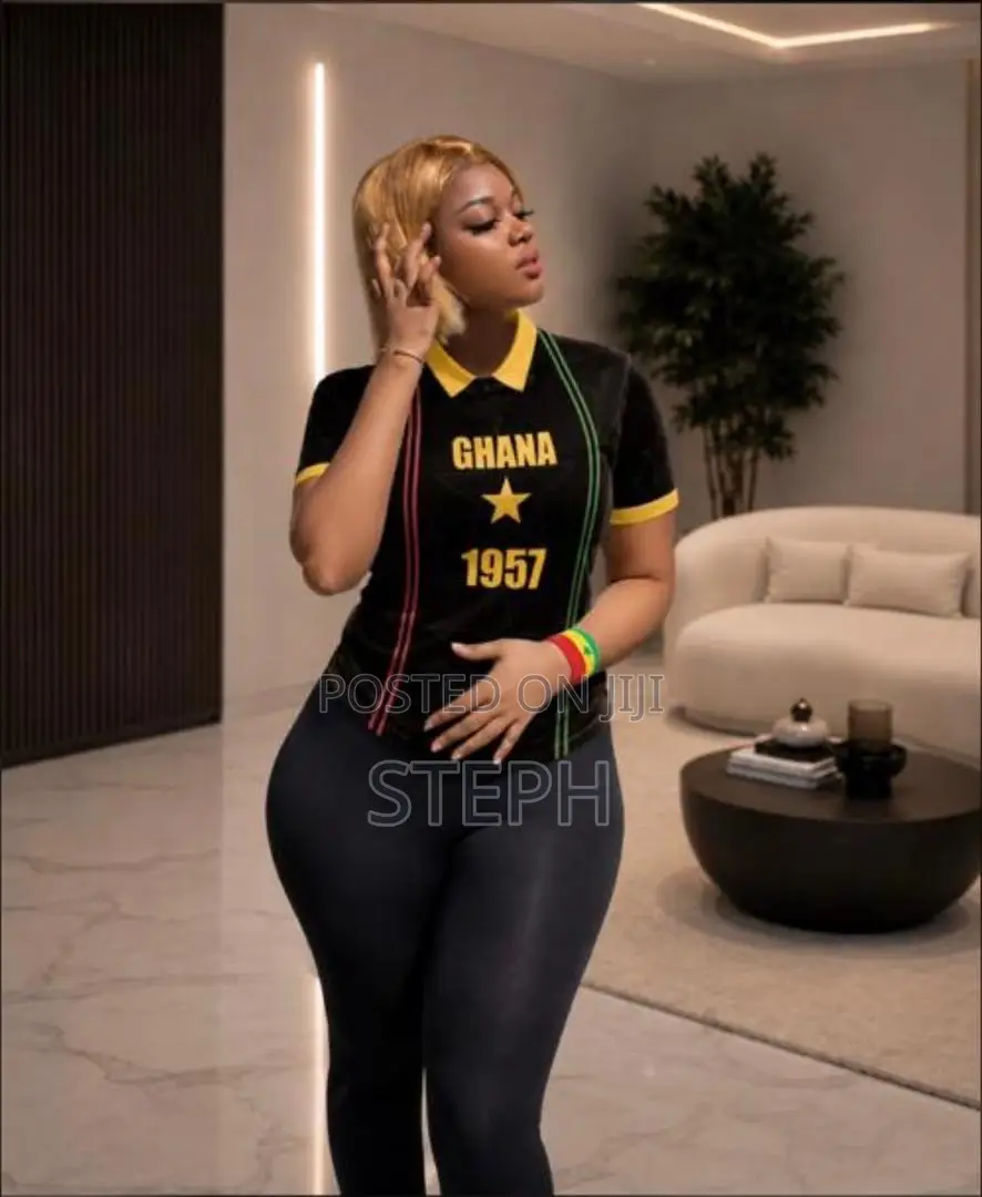 Keep Smiling Ghana Jerseys