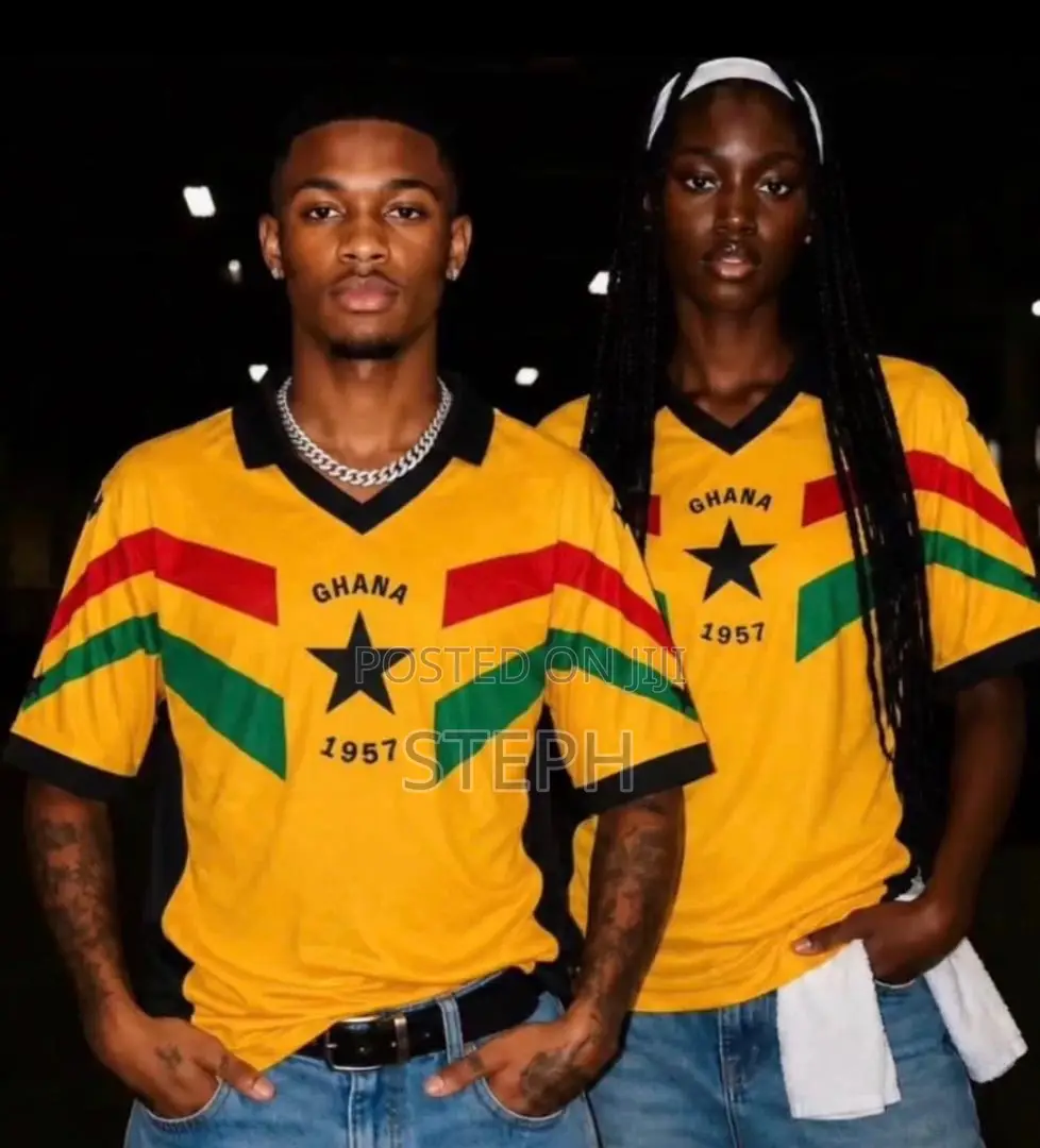 Keep Smiling Ghana Jerseys
