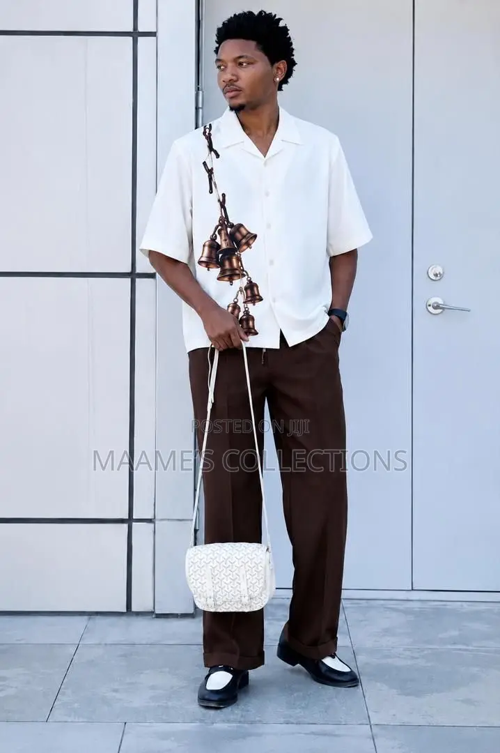 Aknotic Men's Printed Casual Short Sleeve Shirt and Down Set