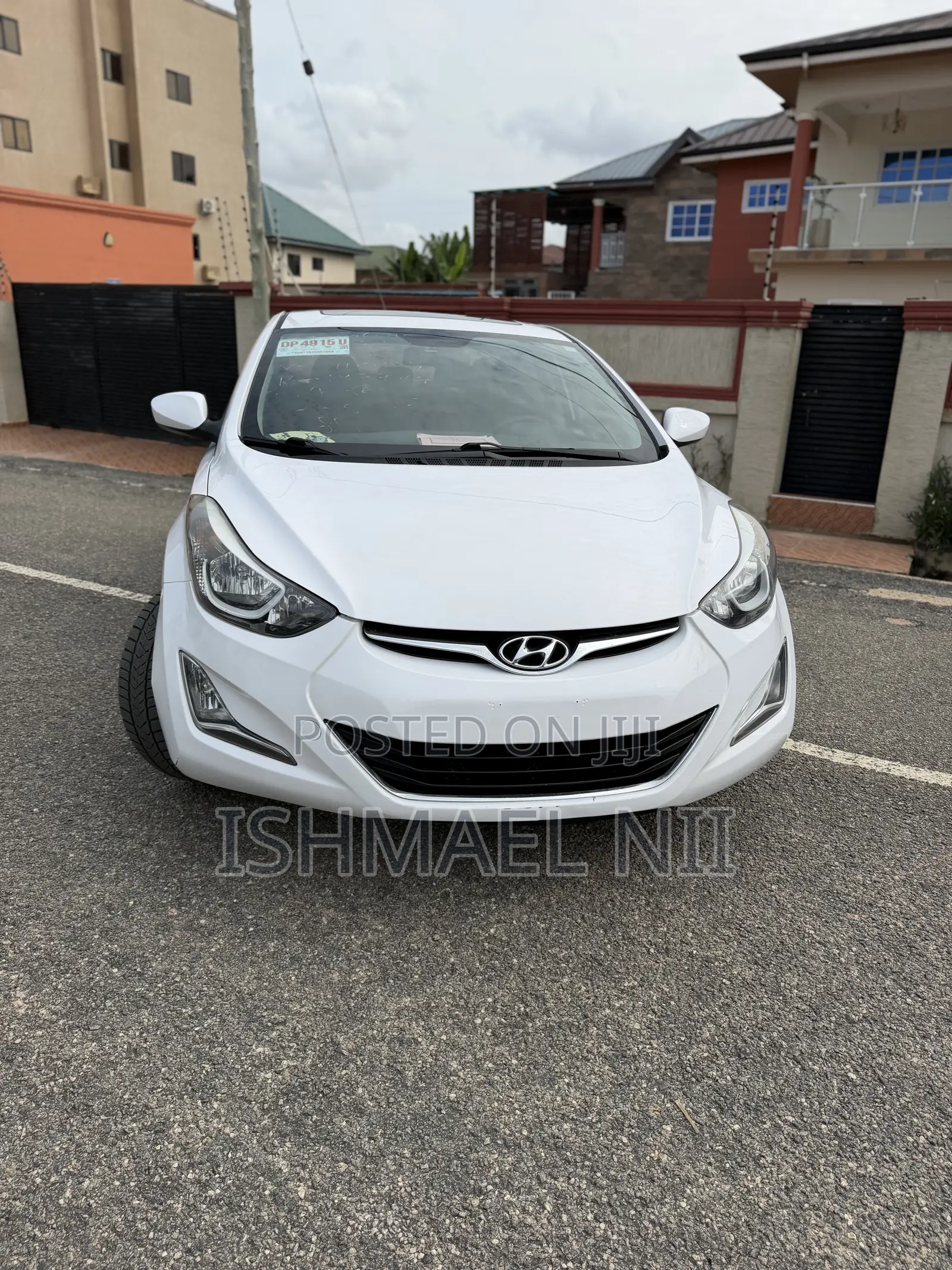 Hyundai Elantra Limited 4dr Sedan (1.8L 4cyl 6A) 2015 White