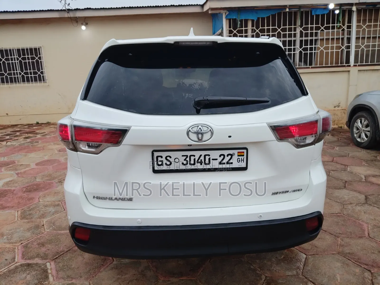 Toyota Highlander Limited 4dr SUV AWD (3.5L 6cyl 6A) 2015 White